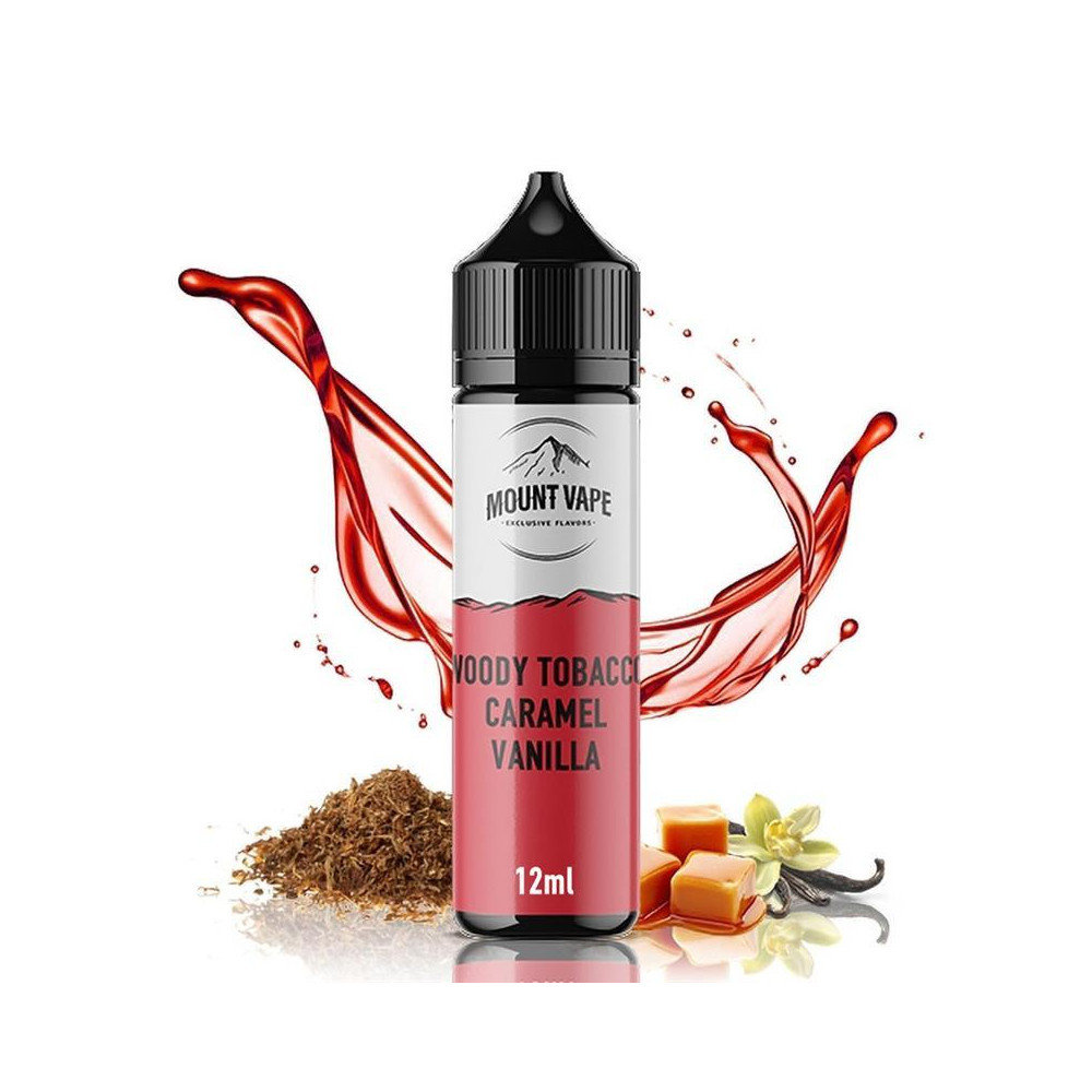 Mount Vape Woody Tobacco Caramel Vanilla 12ml/60ml Flavorshot