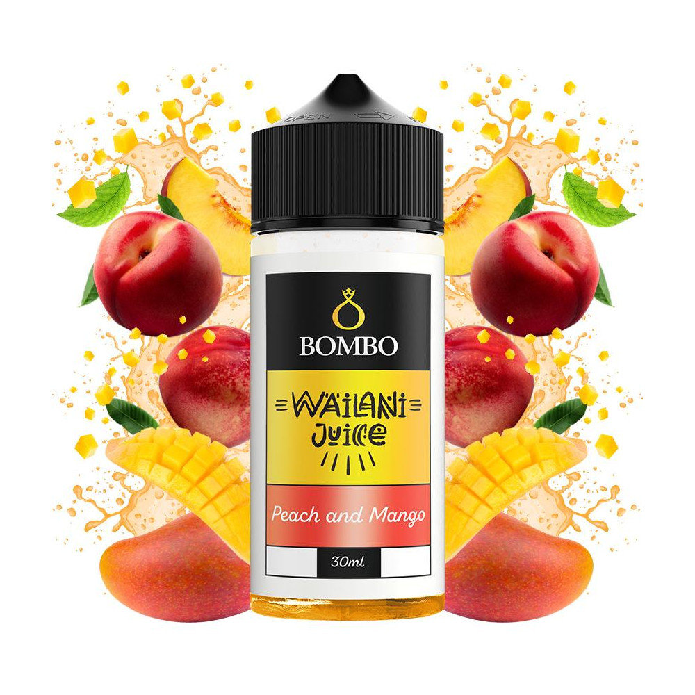 Bombo Wailani Juice Peach and Mango 30ml/120ml Flavorshot