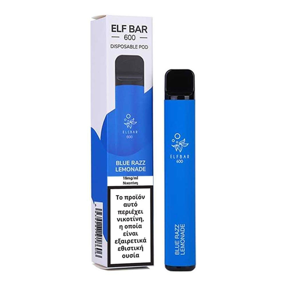 Elf Bar 600 20mg 2ml Blue Razz Lemonade