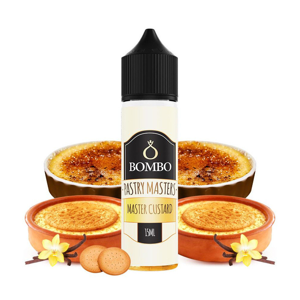 Bombo Pastry Masters Master Custard 15ml/60ml Flavorshot
