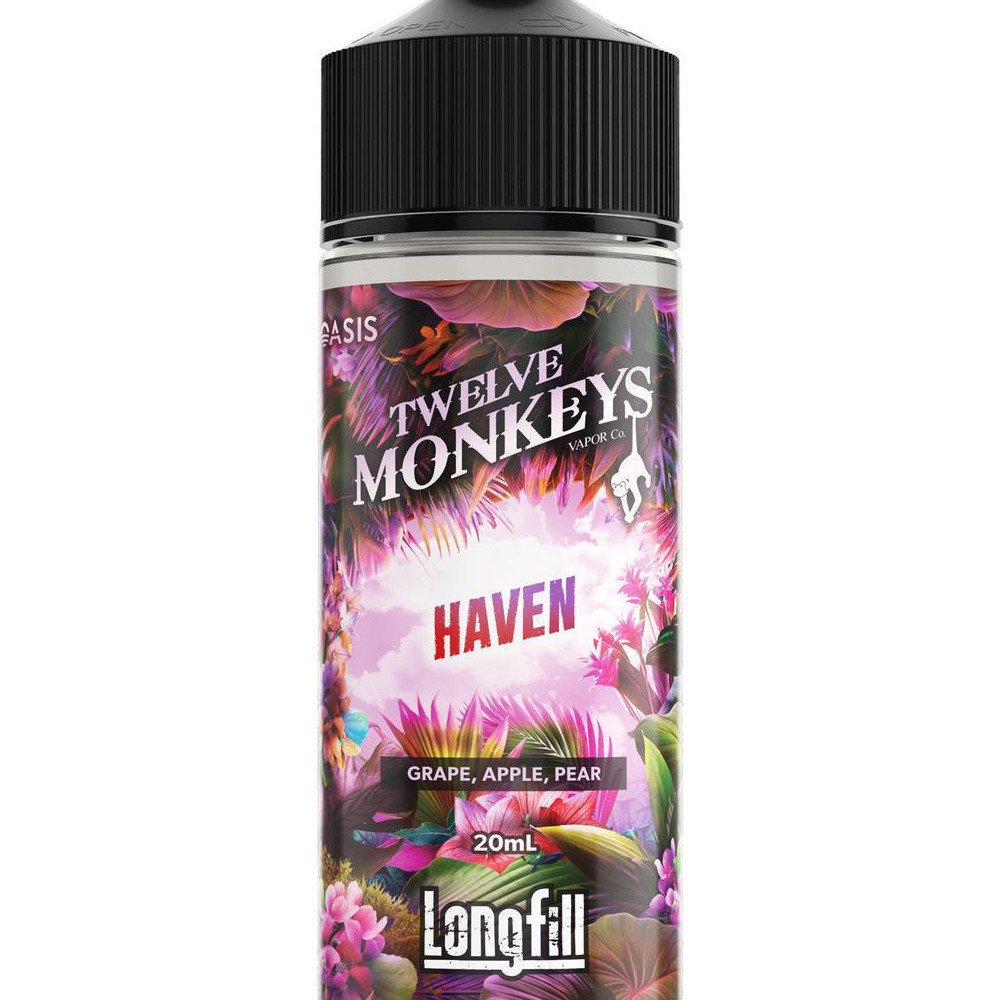12 Monkeys Oasis Haven 20ml/120ml Flavorshot