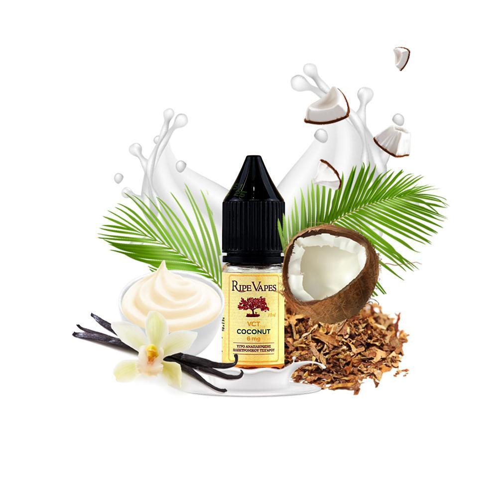 Ripe Vapes VCT Coconut 12mg 10ml Υγρό Αναπλήρωσης