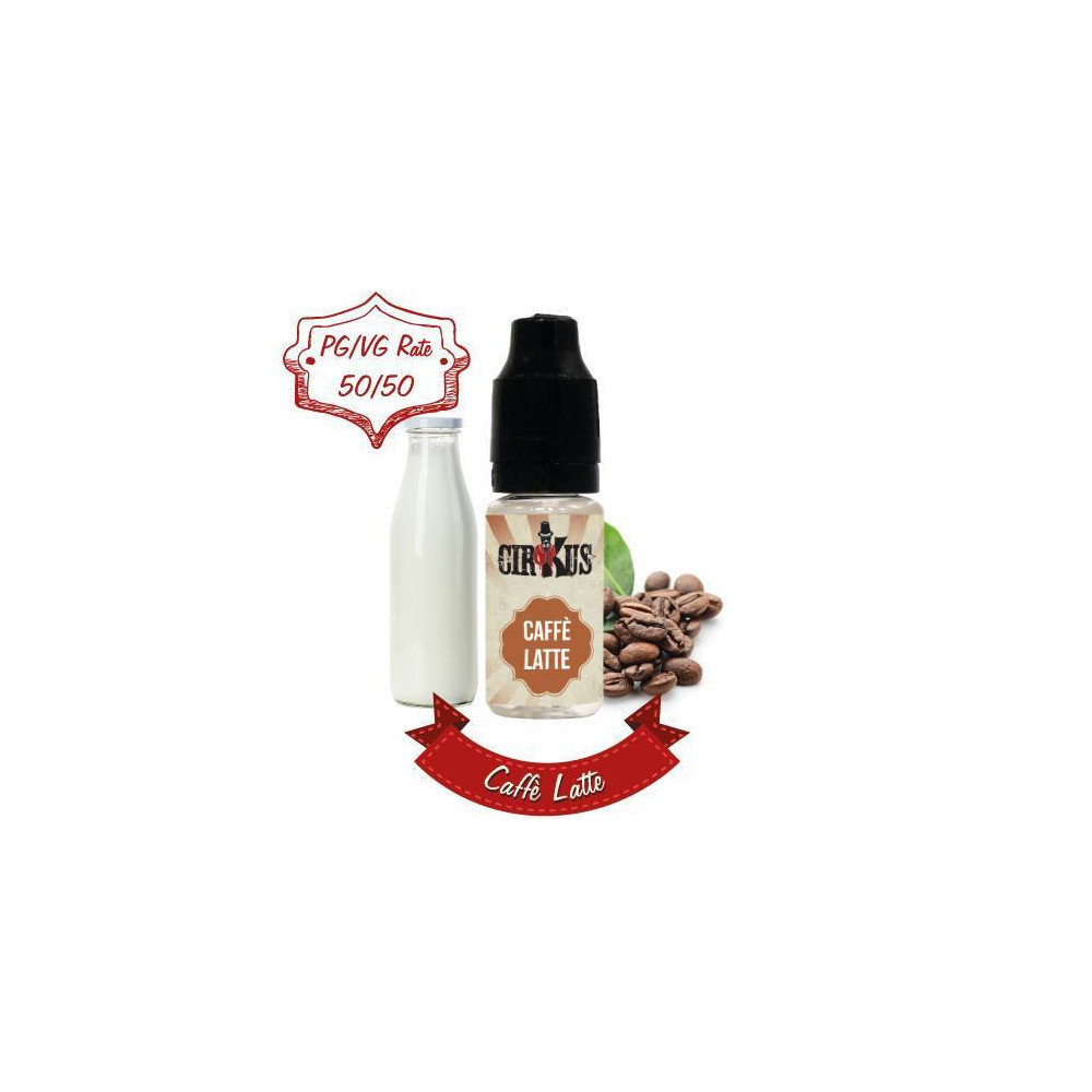 VDLV Authentic Cirkus Caffe Latte 06mg 10ml Υγρό Αναπλήρωσης