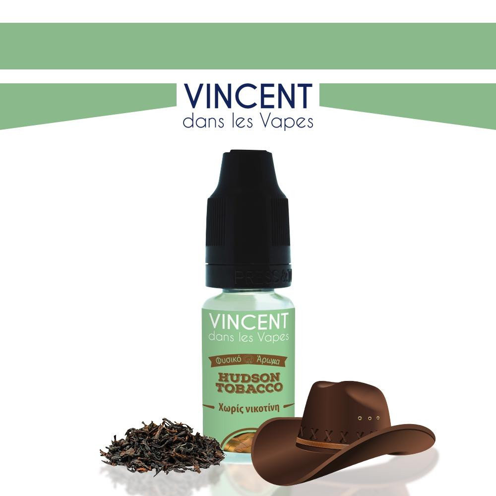 VDLV Vincent Dans Les Vapes Hudson Tobacco 03mg 10ml Υγρό Αναπλήρωσης