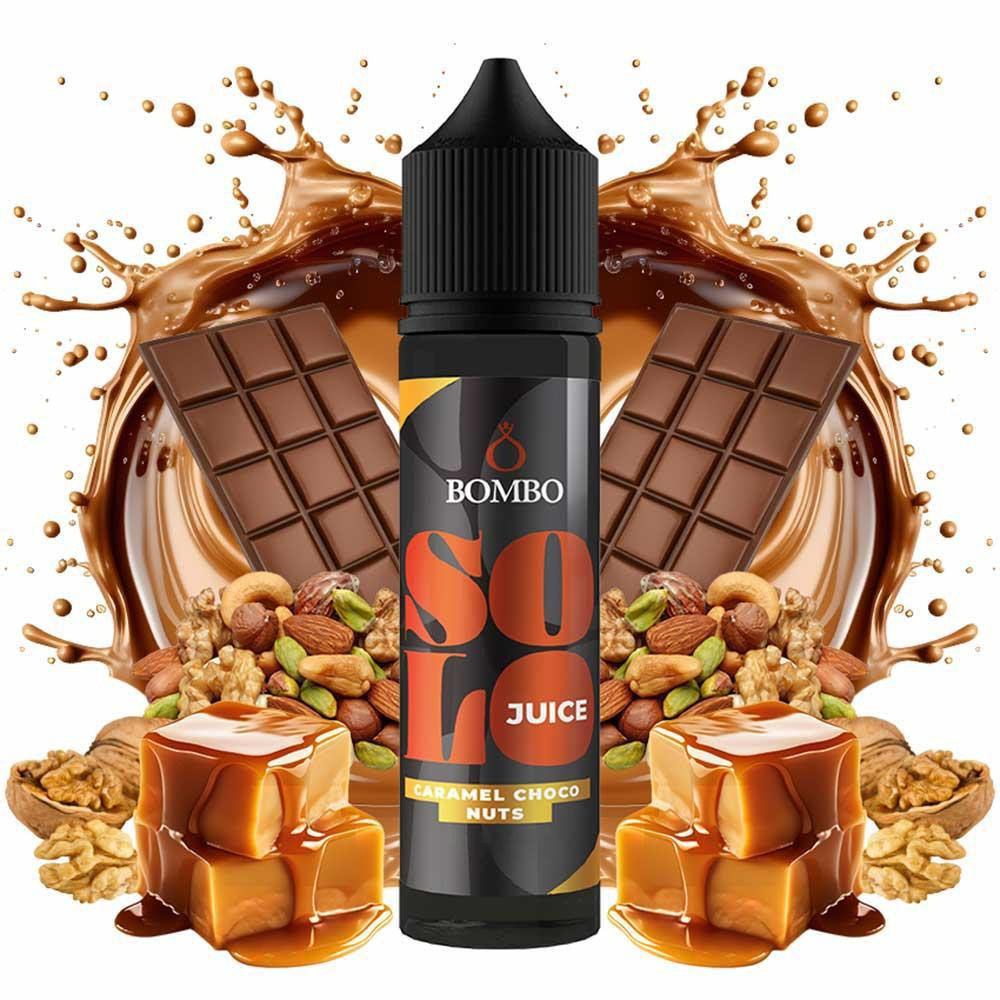 Bombo Solo Juice Caramel Choco Nuts 15ml/60ml Flavorshot