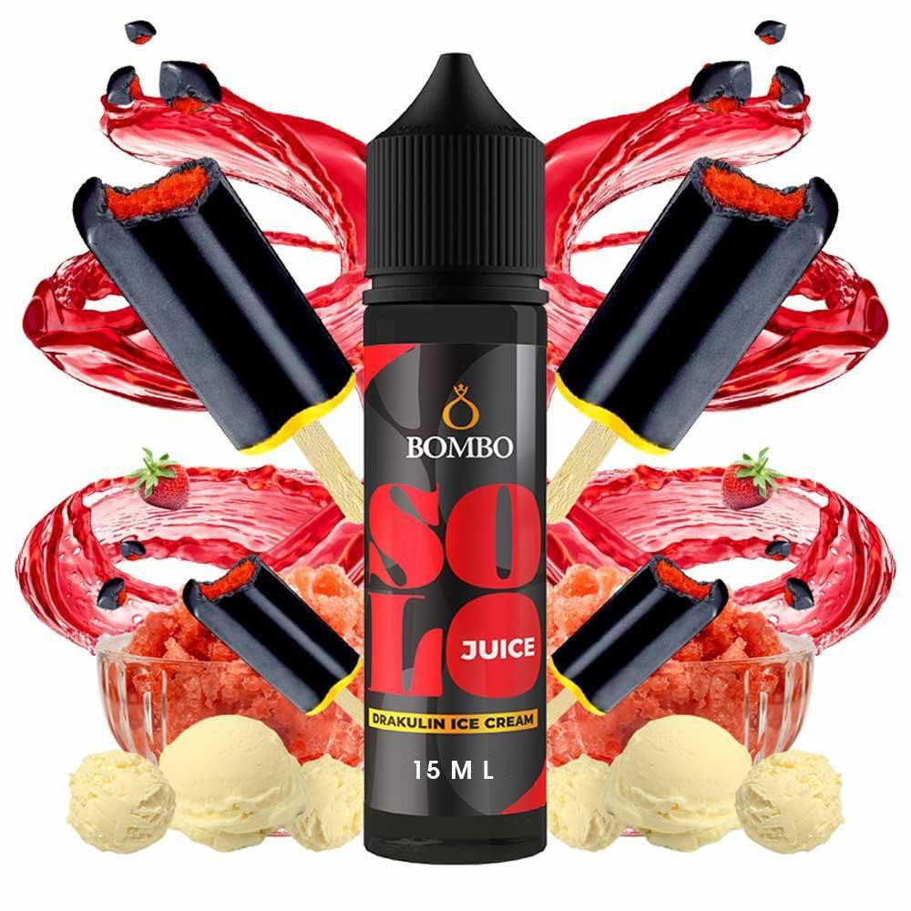 Bombo Solo Juice Drakulin Ice Cream 15ml/60ml Flavorshot
