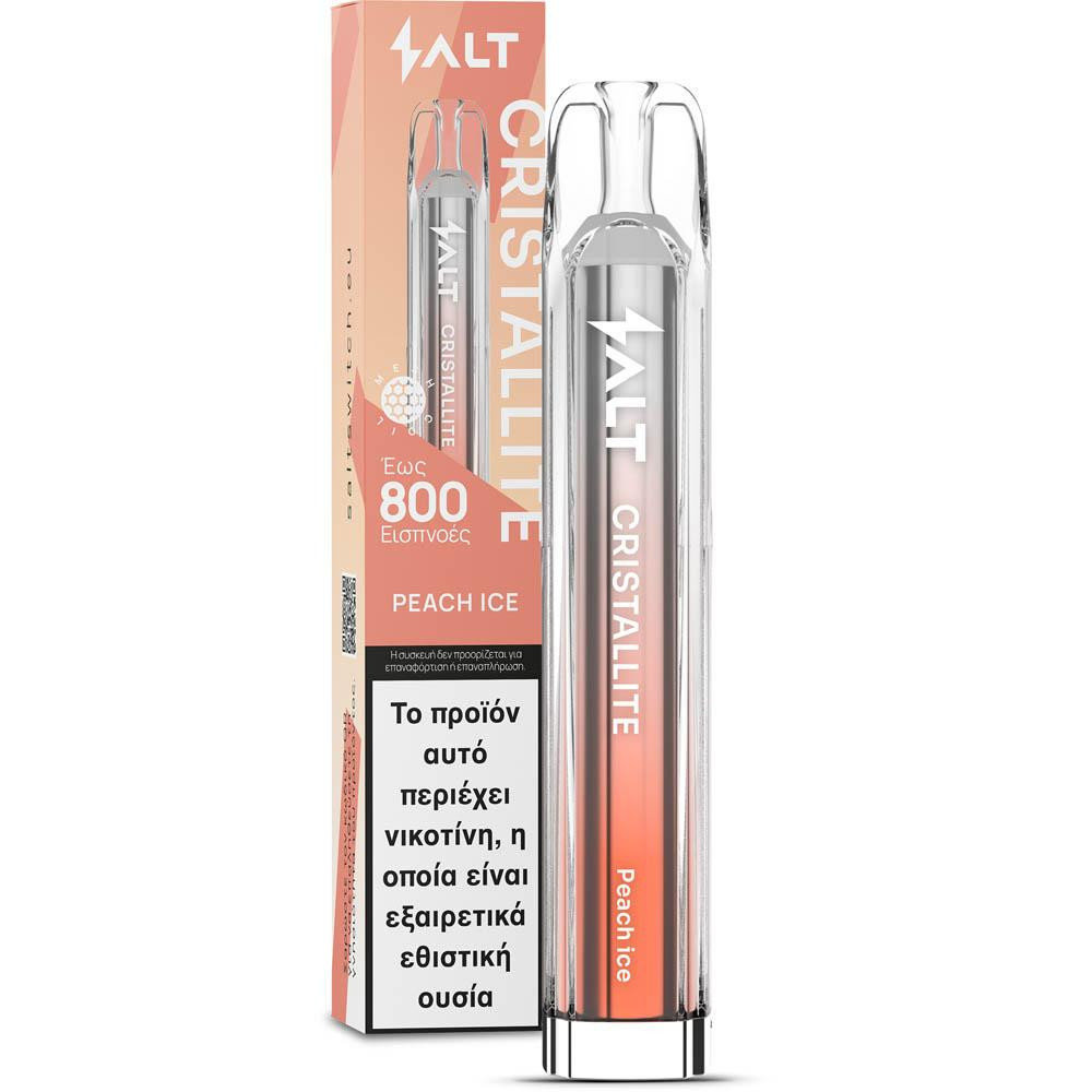 Salt Cristallite 20mg 2ml Peach Ice