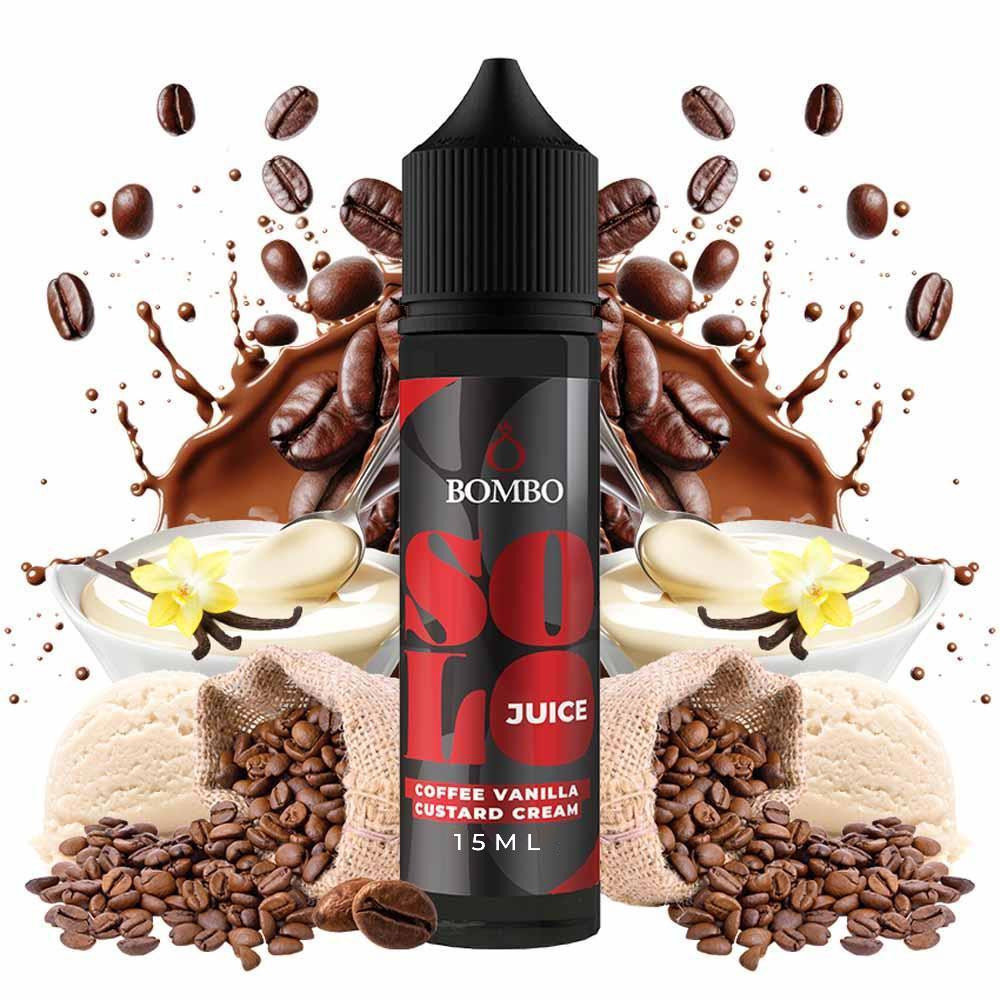 Bombo Solo Juice Coffee Vanilla Custard Cream 15ml/60ml Flavorshot