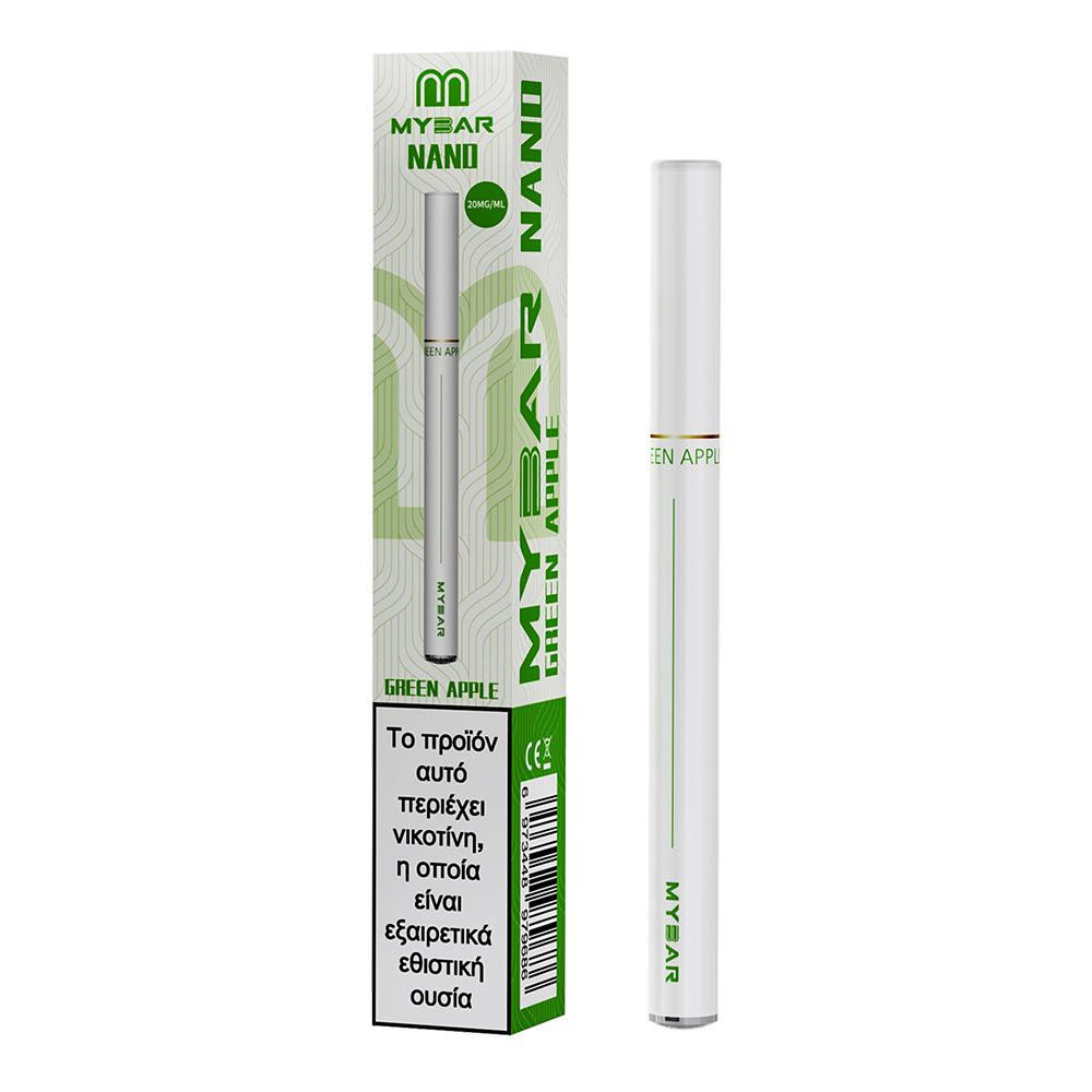 MyBar Nano 20mg 1.6ml Green Apple