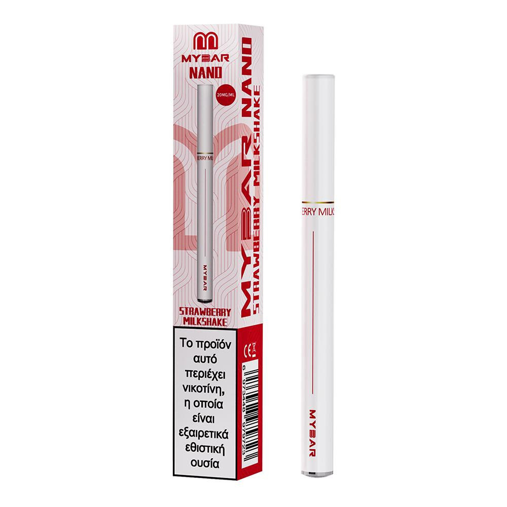 MyBar Nano 20mg 1.6ml Strawberry Milkshake