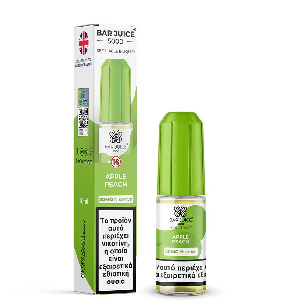 Bar Juice 5000 Apple Peach 10ml 20mg Nic Salts