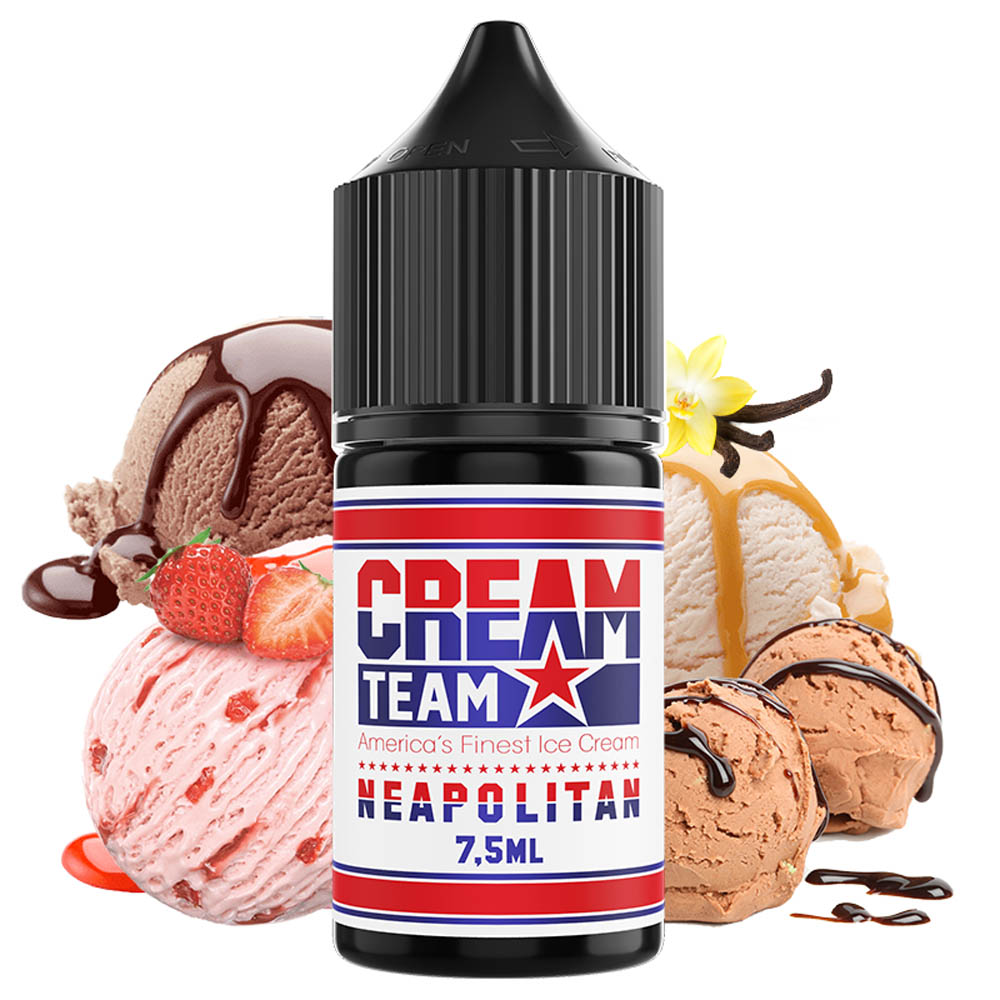 Kings Crest Cream Team Neapolitan 7.5ml/30ml Flavorshot